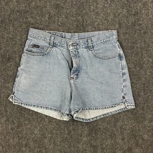 Vintage 90s Riders Light Wash Denim Mom Jean Shorts Women’s Size 10 Jorts